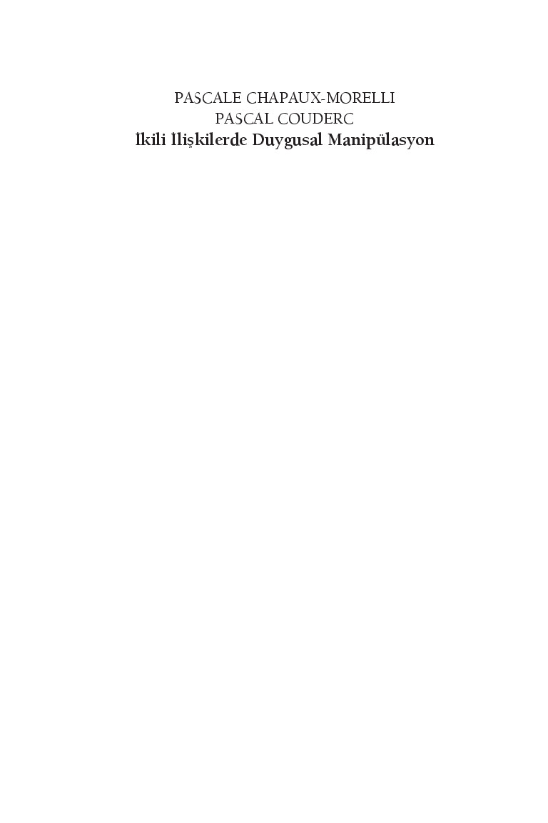 IKILI ILISKILERDE DUYGUSAL