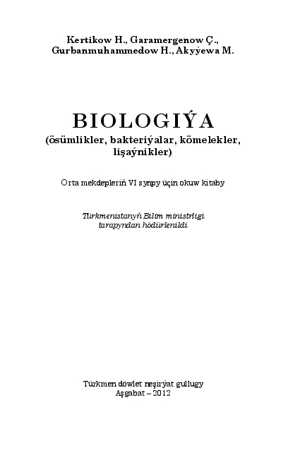 Biologi&yacute;a 6-njy synp