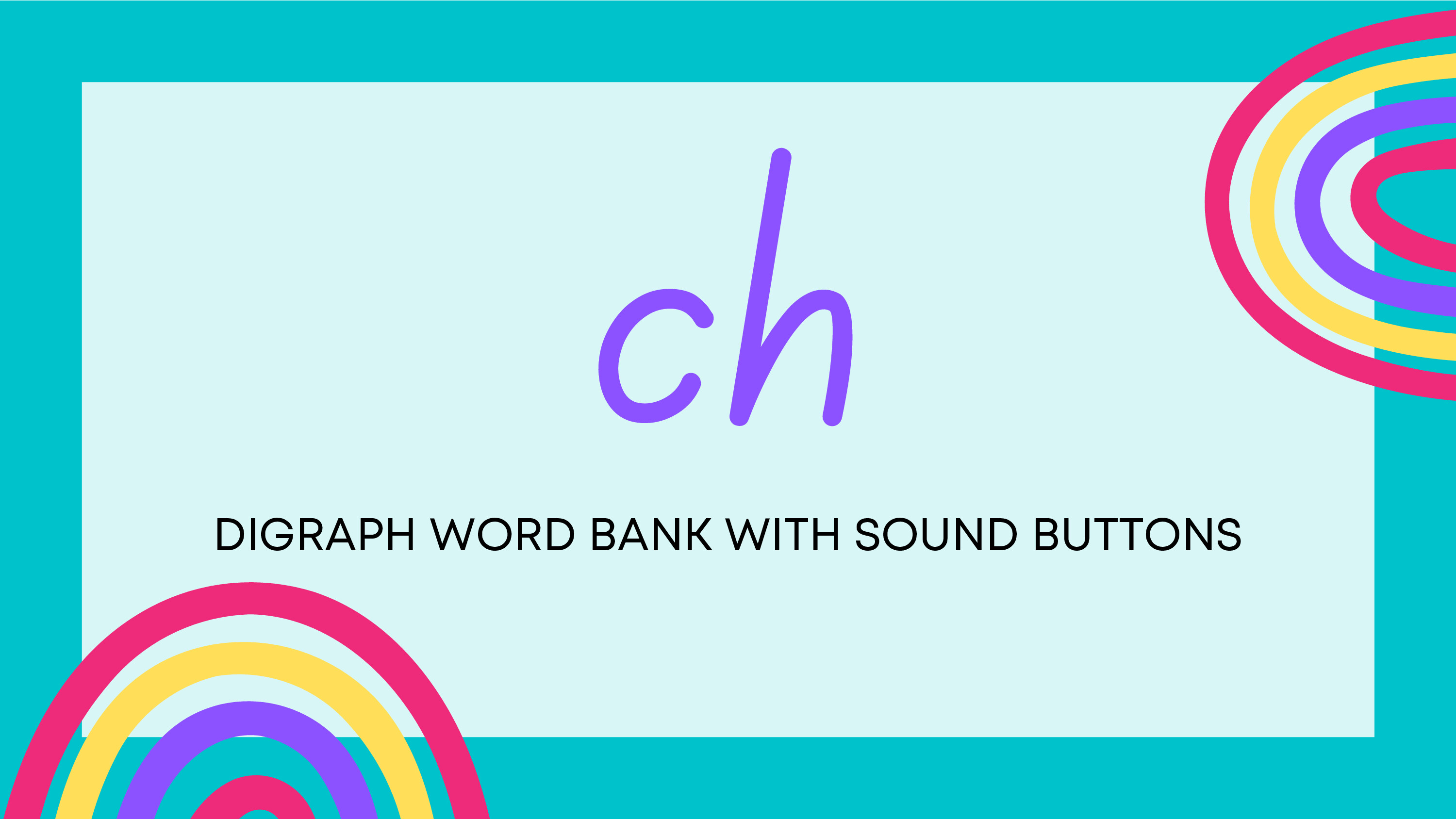 PHONICS CH