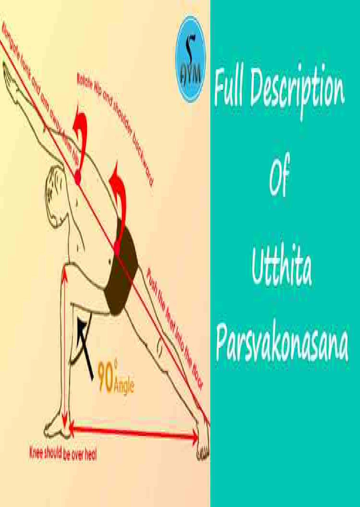 UTHTHITHA PARSHWAKONASANA