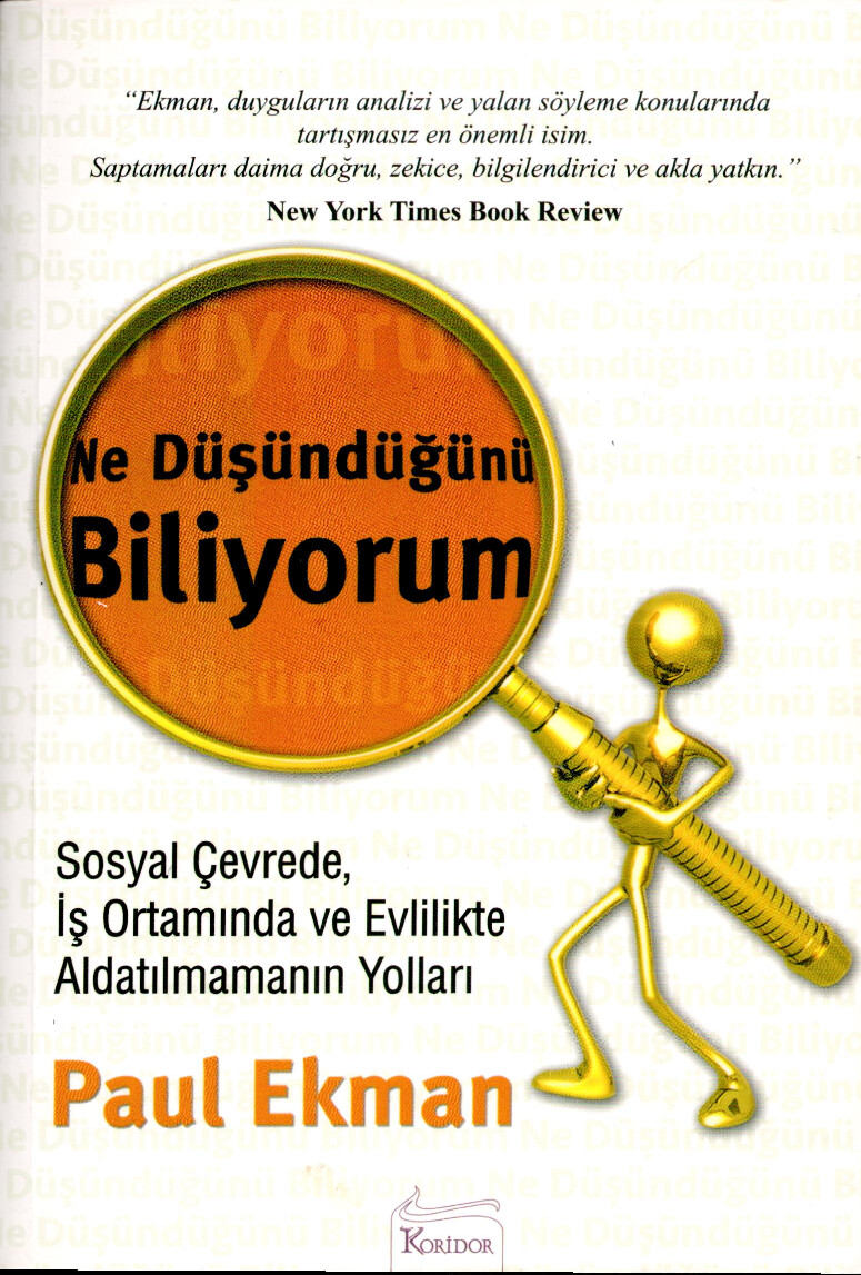 PAUL EKMAN   NE DÜŞÜNDÜĞÜNÜBILIYORUM