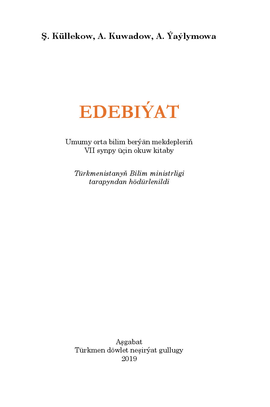 Edebiyat VII synp