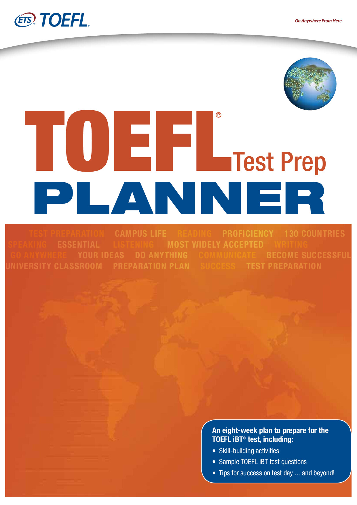 TOEFL STUDENT TEST PREP PLANNER