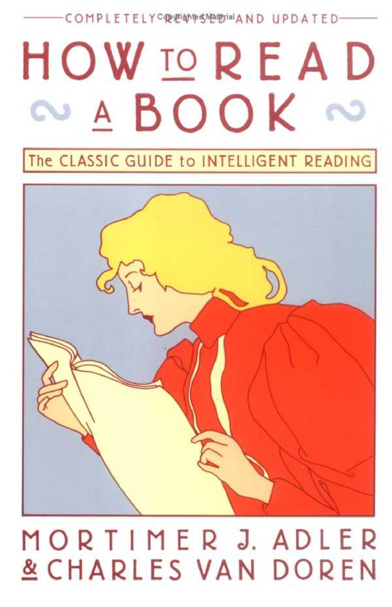 HOW TO READ A BOOK BY ADLER MORTIMER
