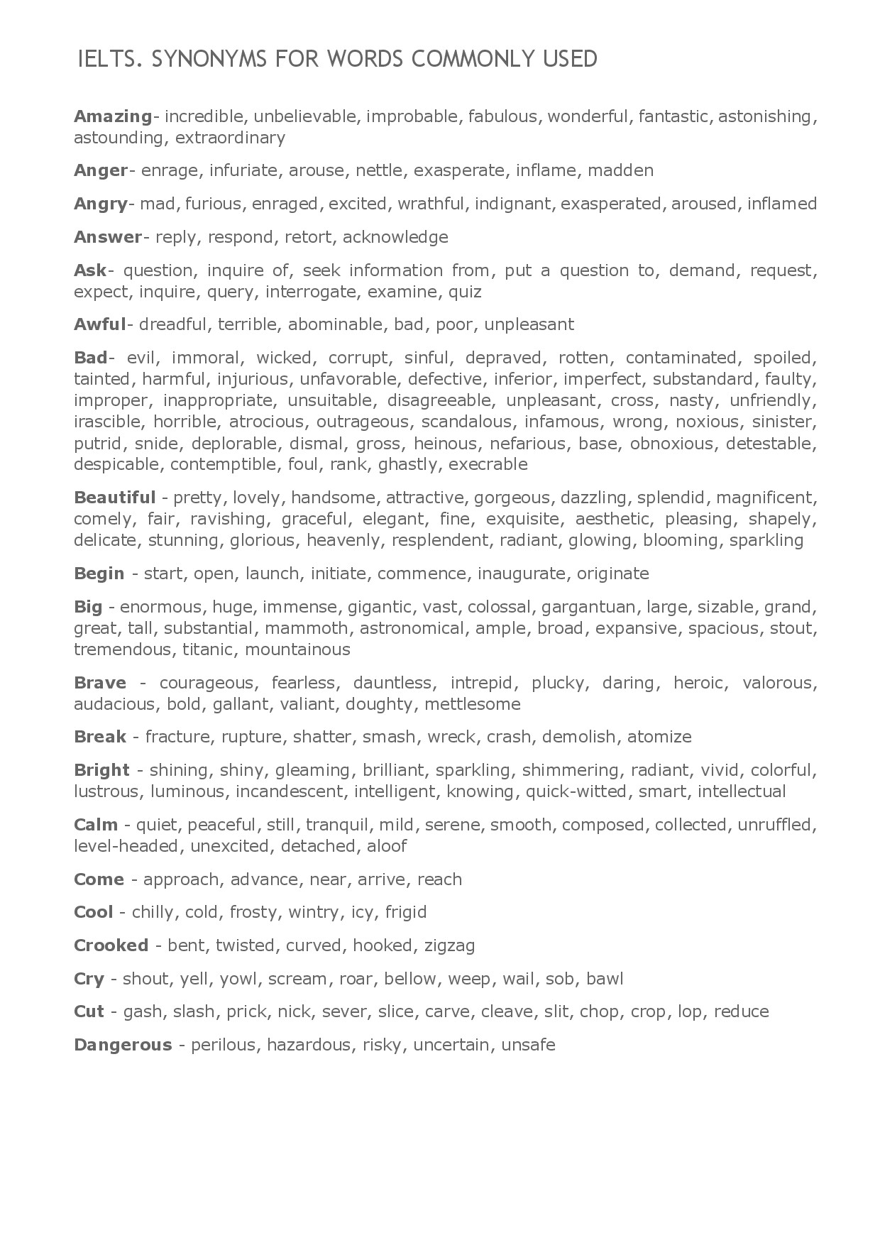 SYNONYM