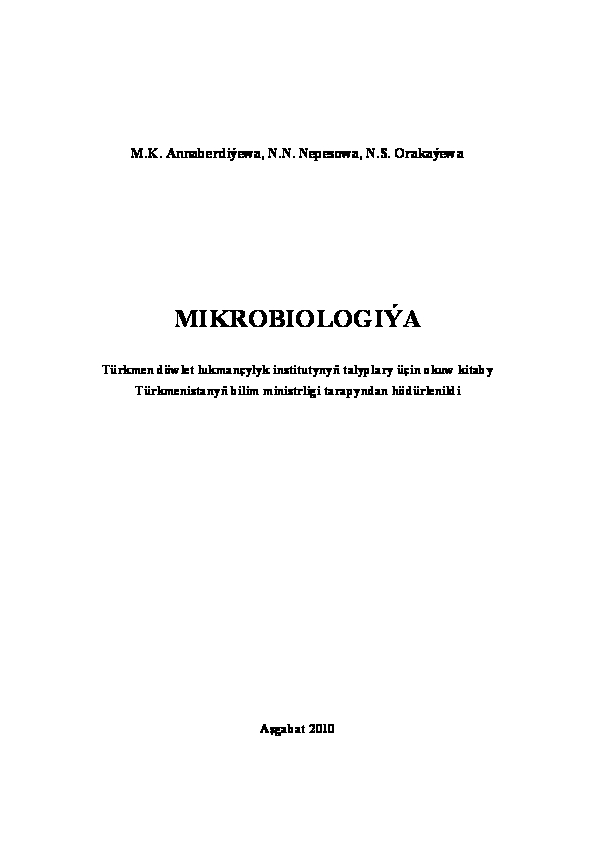 MIKROBIOLOGI&Yacute;A