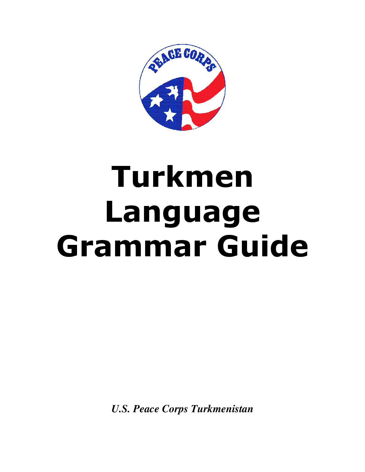 TURKMEN LANGUAGE GRAMMAR GUIDE
