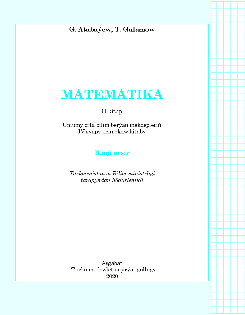 Matematika Ii Kitap, Iv Synp   2020