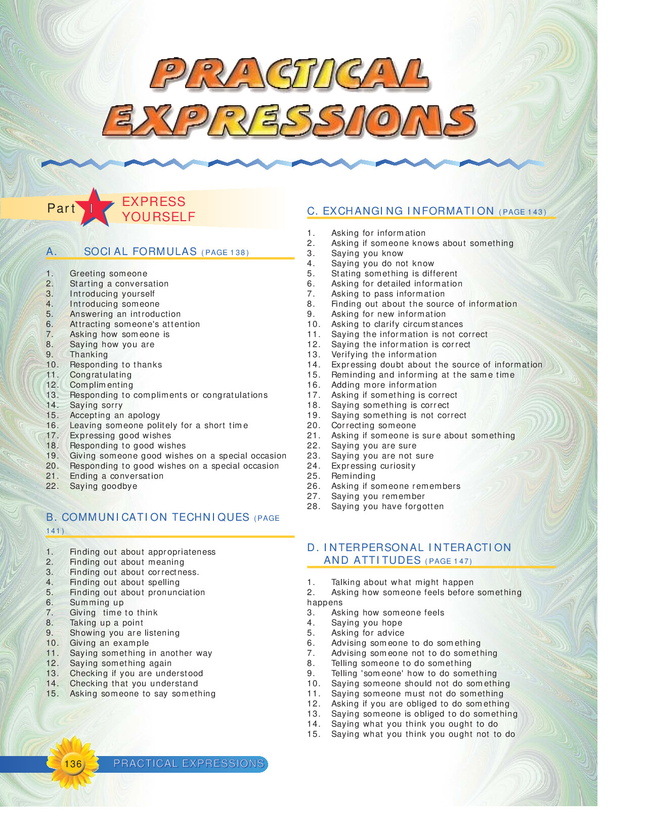 PRACTICAL EXPRESSIONS