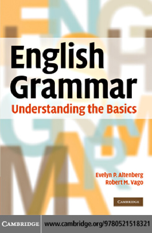 CAMBRIDGE ENGLISH GRAMMAR UNDERSTANDING THE BASICS