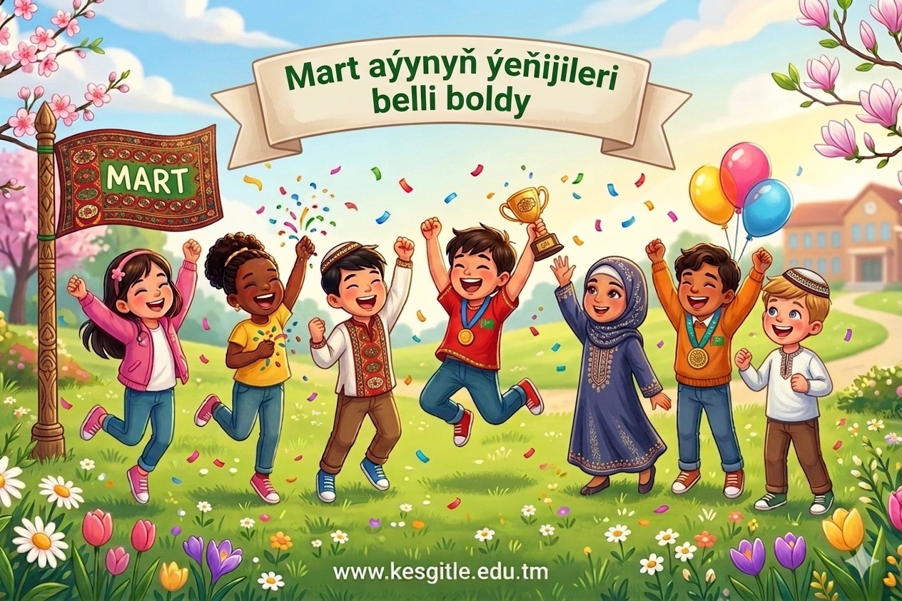 2026-njy &yacute;ylyň Mart a&yacute;ynyň Iň zehinli 7 &yacute;eňijileri