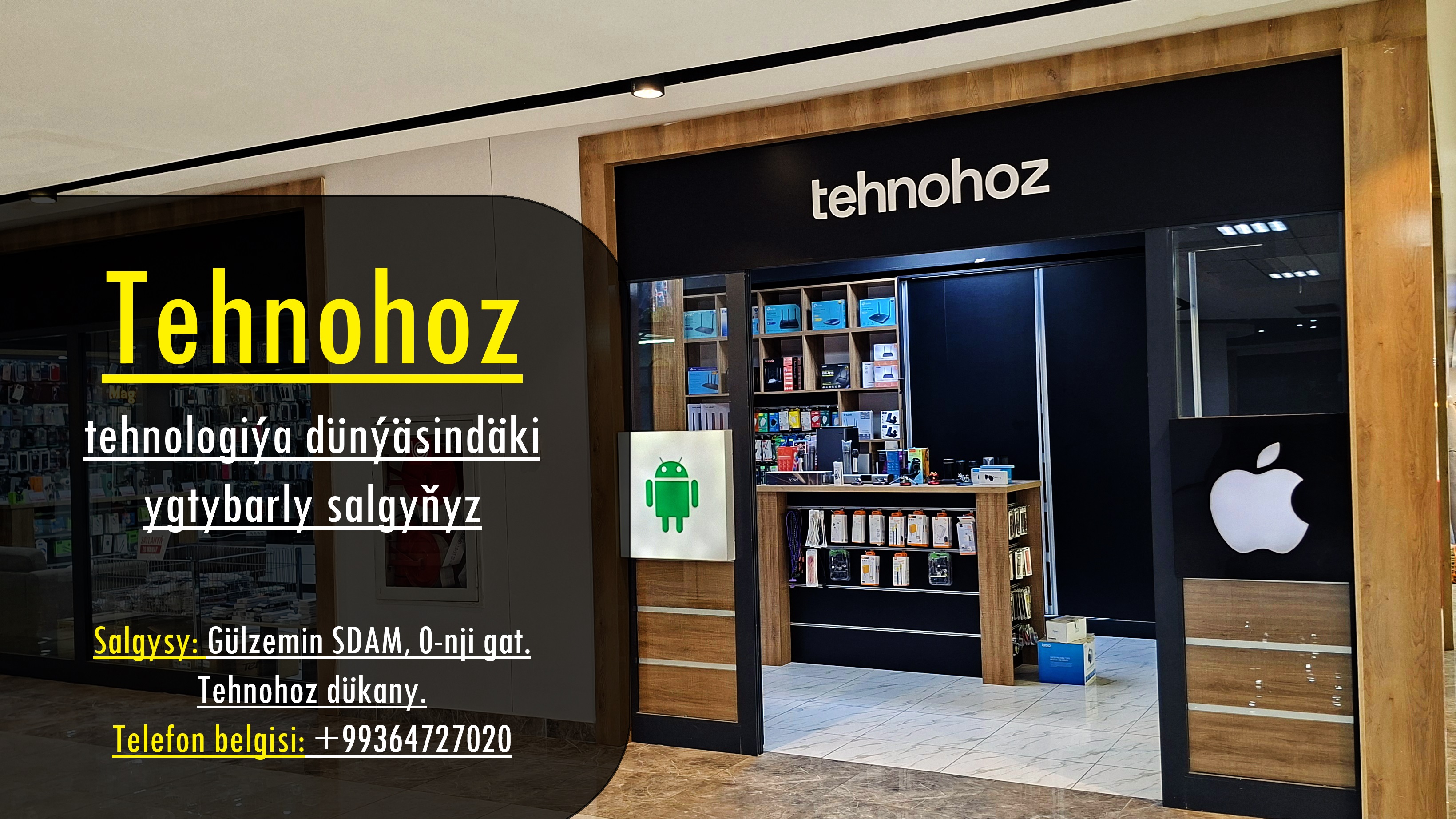 Tehnohoz &ndash; tehnologi&yacute;a d&uuml;n&yacute;&auml;sind&auml;ki ygtybarly salgyňyz