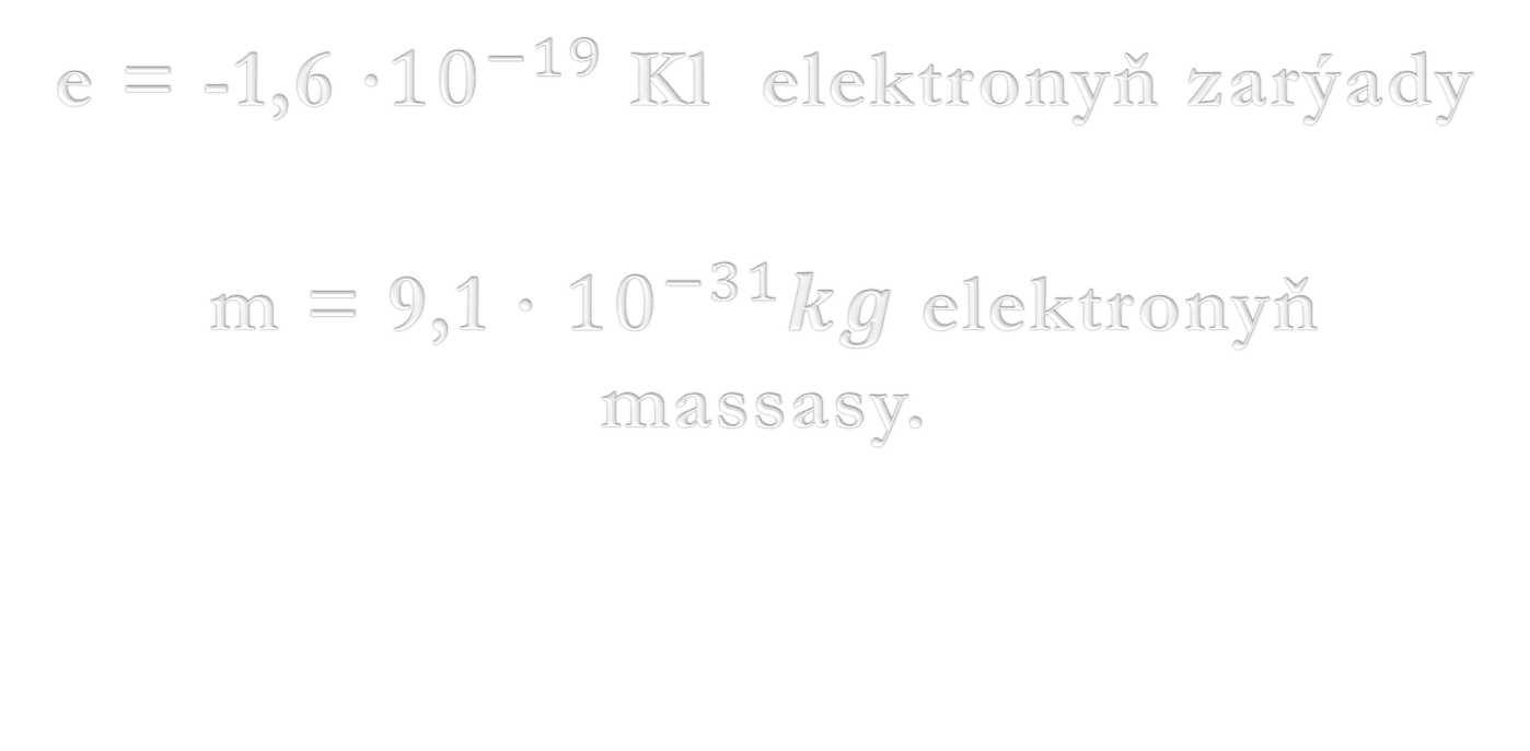 62.Atomyň gurluşy.
