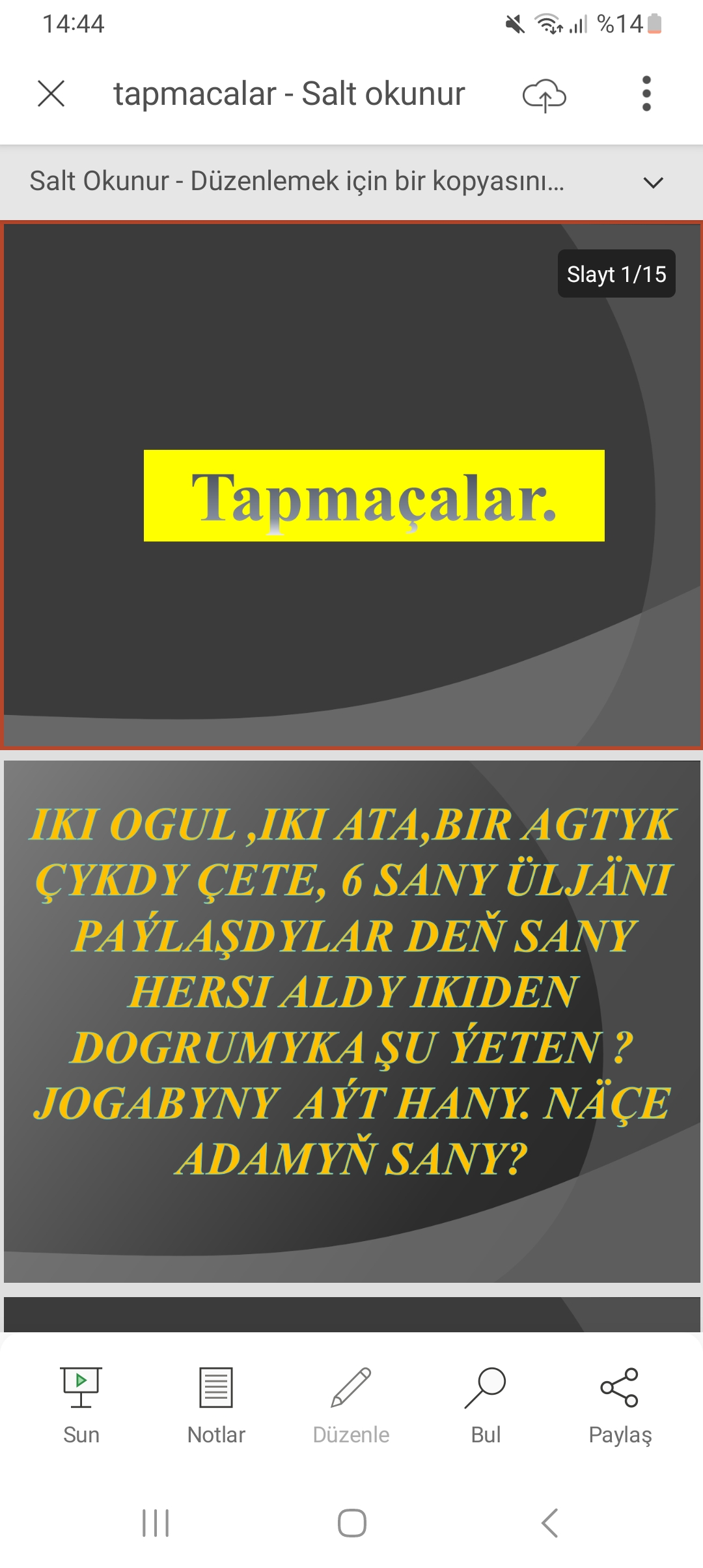 tapmacalar