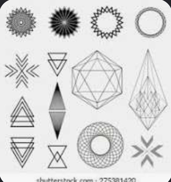 Geometrical shapes