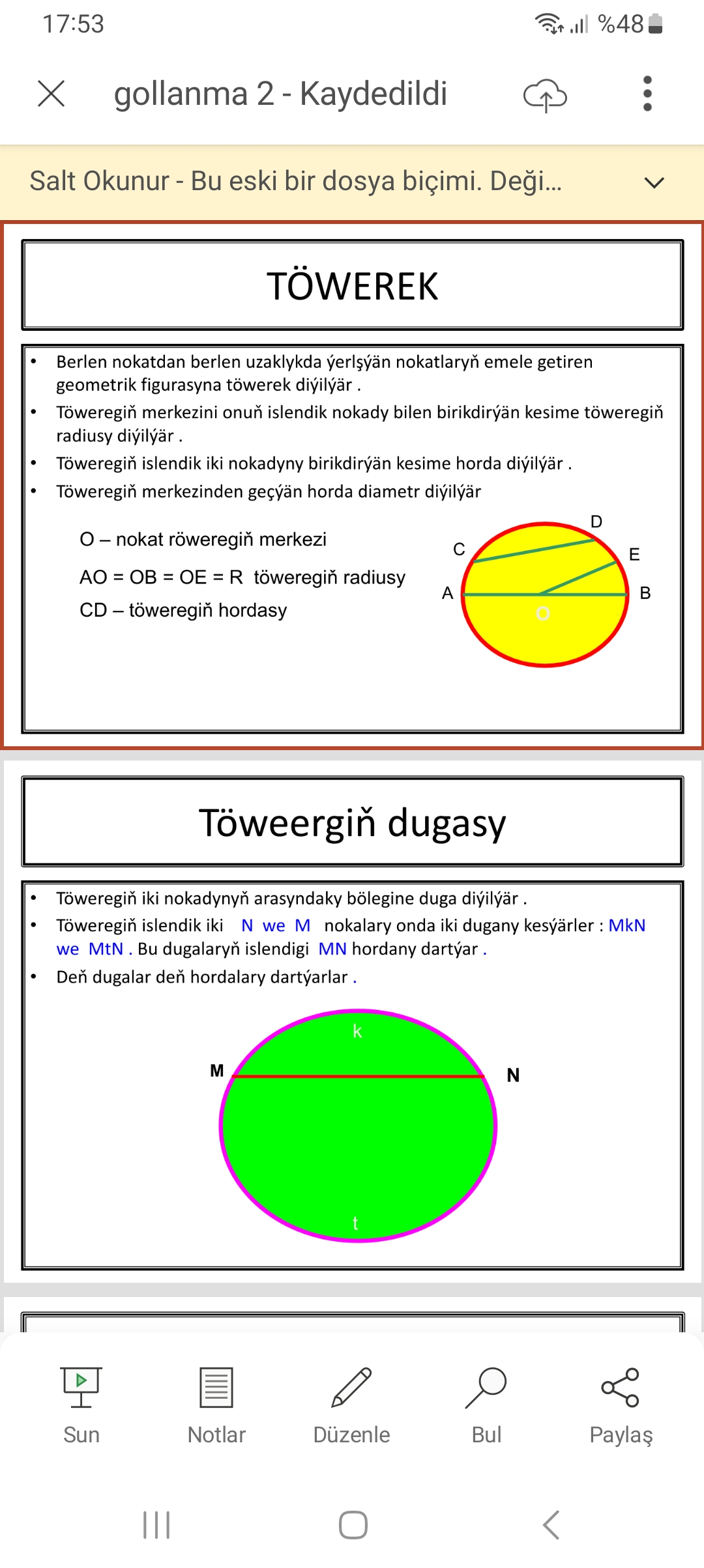 Töwerek gollanma 2