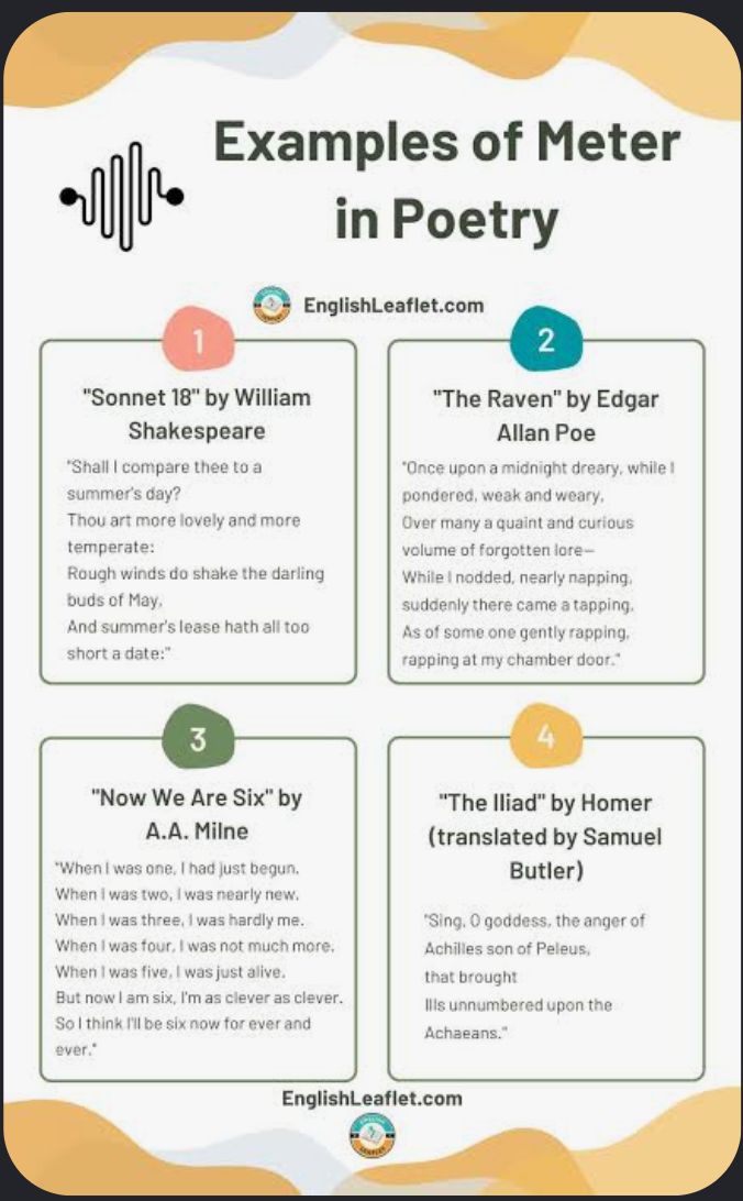 Rhyme and meter