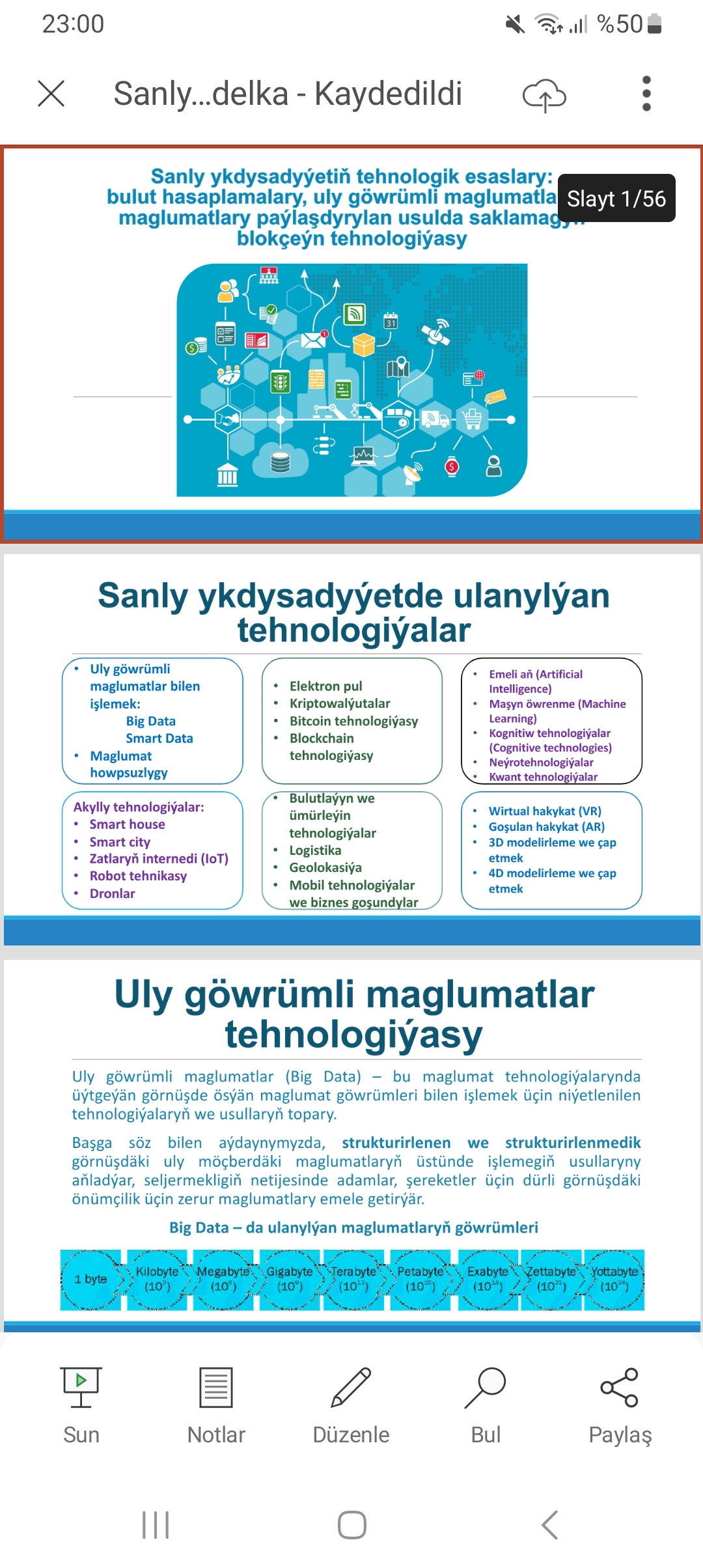 Kesimin uzynlygy